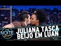 Juliana tasca beijo em Luan Santana | The Noite (30/11/16)