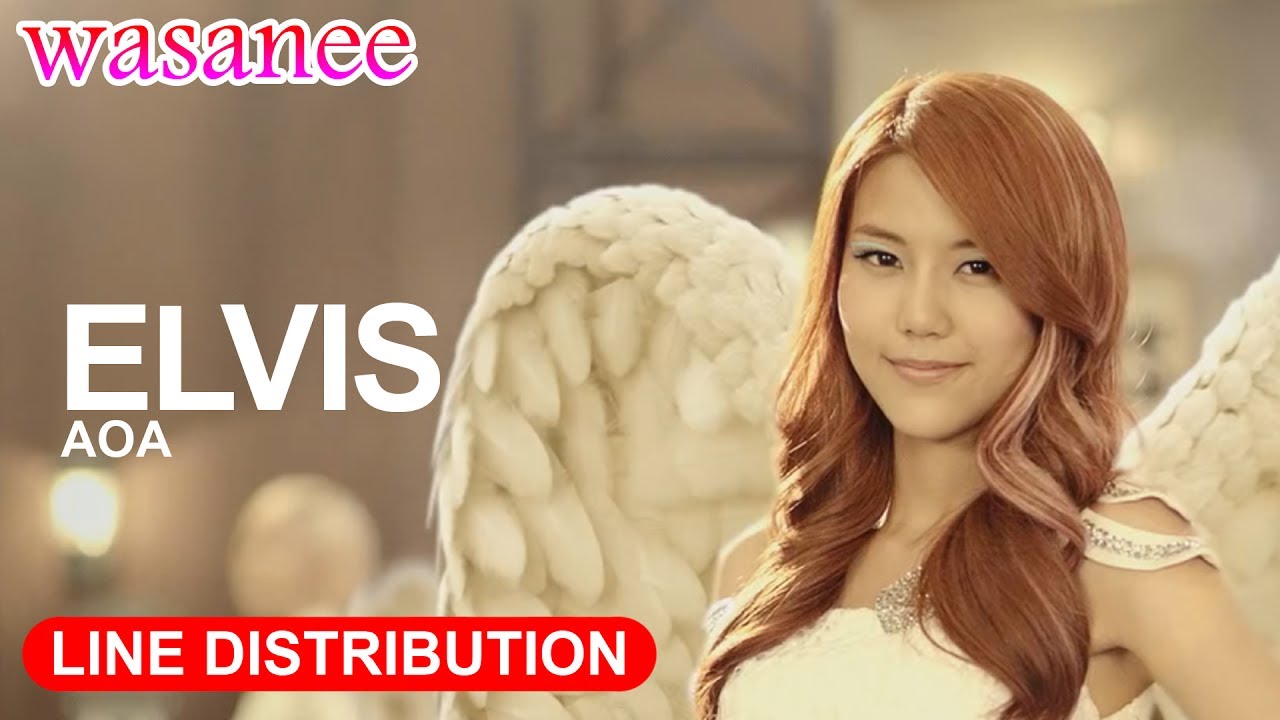 AOA - Elvis - Line Distribution (Color Coded MV)