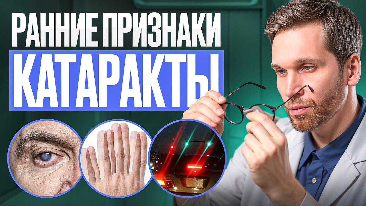 Катаракта начинается незаметно. ЭТИ 15 симптомов НЕЛЬЗЯ игнорировать!