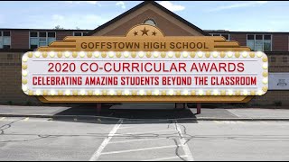 2020 Goffstown High School Co-Curricular Awards Show