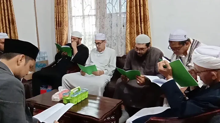 Kunjungan Ulama Al-Azhar di rumah KH. DR. Muhammad...