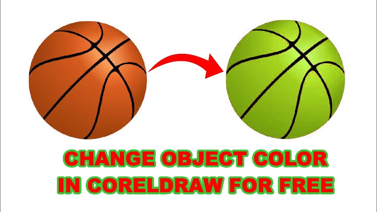 How To Change Object Color in Coreldraw #kentouchsolutions # ...