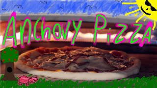 I made anchovy pizza for the first and last time