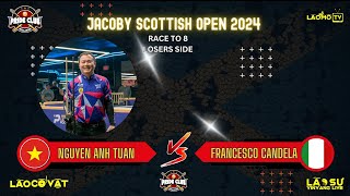 Live: Nguyen Anh Tuan vs Francesco Candela | Race to 8 | Jacoby Scottish Open 2024