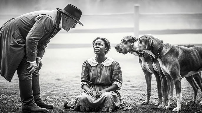 A young Black girl was dragged into the kennel to be humiliated, left  before 10 hunting dogs — but… - YouTube
