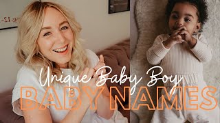 Unique Baby Boy Names With Great Meanings |  Huge List Of All My Current Faves & Yours!  SJ STRUM