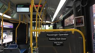 MTA New York City Bus: 2019 XD-40 7647 B49 bus ride from Av.Z to Av.S