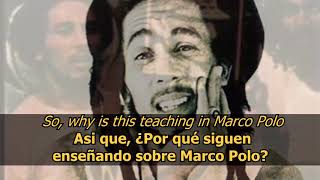 Video thumbnail of "Music lesson - Bob Marley (LYRICS/LETRA) (Reggae)"