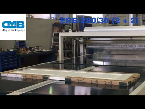 Shrink wrapping machine | ERB-280/30 (2 + 2) | CMB | #packagingmachinery