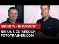 Fototrainer.com bei uns zu Besuch - So bekommt ihr eure Fotos und Videos auf die Leinwand