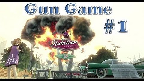 COD Black Ops II - Gun Game 1v1 - Ep. 1 - Nuketown 2025 Game 1
