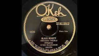 Duke Ellington "Black Beauty" (piano solo) (NY, 10, 1, 1928) OKeh 8636.