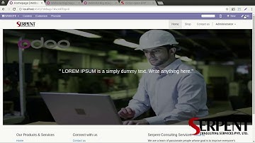 Website Hover Zoom Effect Snippet - SerpentCS