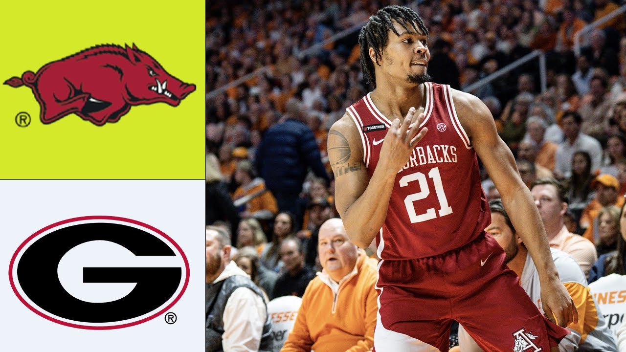 Arkansas vs Georgia GAME HIGHLIGHTS |Jan 17,2026| Men's College Basketball