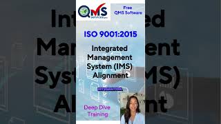 🏢 QMS Software | ISO 9001:2015 Integrated Management System (IMS) Alignment