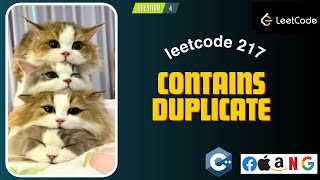 Contains Duplicate (LeetCode 217) | HashSet Explained | DSA in C++ | Hindi | #dsa