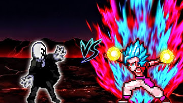 WD Gaster V2 (New) VS Gogeta (all form) in Jump Force Mugen
