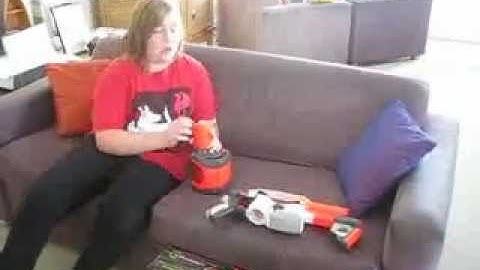 Nerf Pyragon load and unload