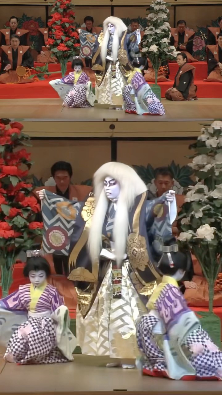 ◇歌舞伎舞踊◇春興鏡獅子③獅子の精｜有馬和歌子こと坂東寛十胤 - YouTube