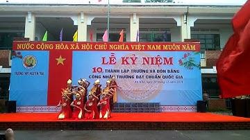 Múa Lời Ru Âu Lạc THPT Nguyễn Trãi An Khê