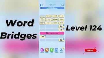 🎮 Word Bridges Level 124 Answers | SolutionGuruji 🧠✨