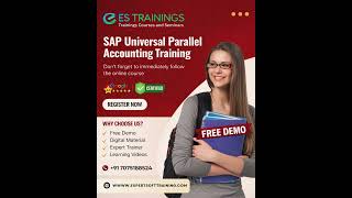 🚀 SAP Universal Parallel Accounting Training#expertsofttraining