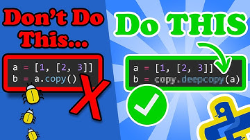 How To Copy Lists In Python - Shallow Copy vs Deep Copy