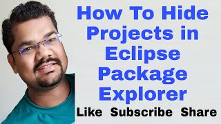 How To Hide Projects in Eclipse Package Explorer screenshot 5