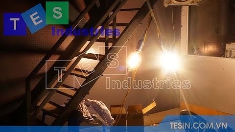 Đèn thu hút mực dùng cho tàu câu mực, chụp mực #Running test No  2