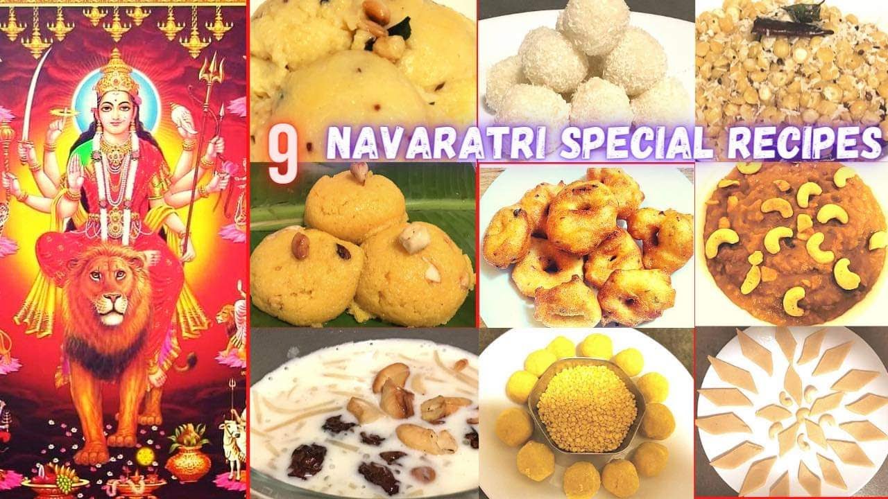 Exclusive First Look at Navaratri recipes navratri prasadam 9 days