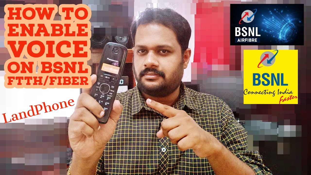 How To Enable Voice Calls On BSNL Ftth/Fiber Landphone Free Calls On All Fiber(മലയാളം) YouTube