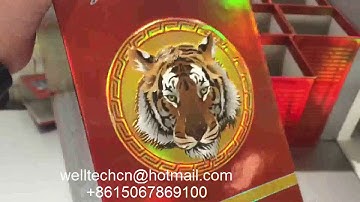 CT-S320 Hydraulic rigid box deep embossing machine