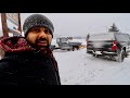 कनाडा में बर्फ़बारी के दौरान हाईवे पर गाड़ी चलने के ख़ास नियम !  Highway Driving in Canadian Winter!