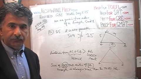 Revised GRE Math Day 275, p154, What is a Triangle?, Prep Tutor via Skype GRE, GMAT, SAT, ACT, TOEFL