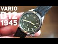 Vario D12 1945 WWII Themed Watch Review