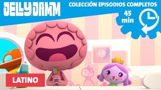 Caricaturas Infantiles. 45 Min De Jelly Jamm Ep 65 - 68 Episodios Completos En Latino