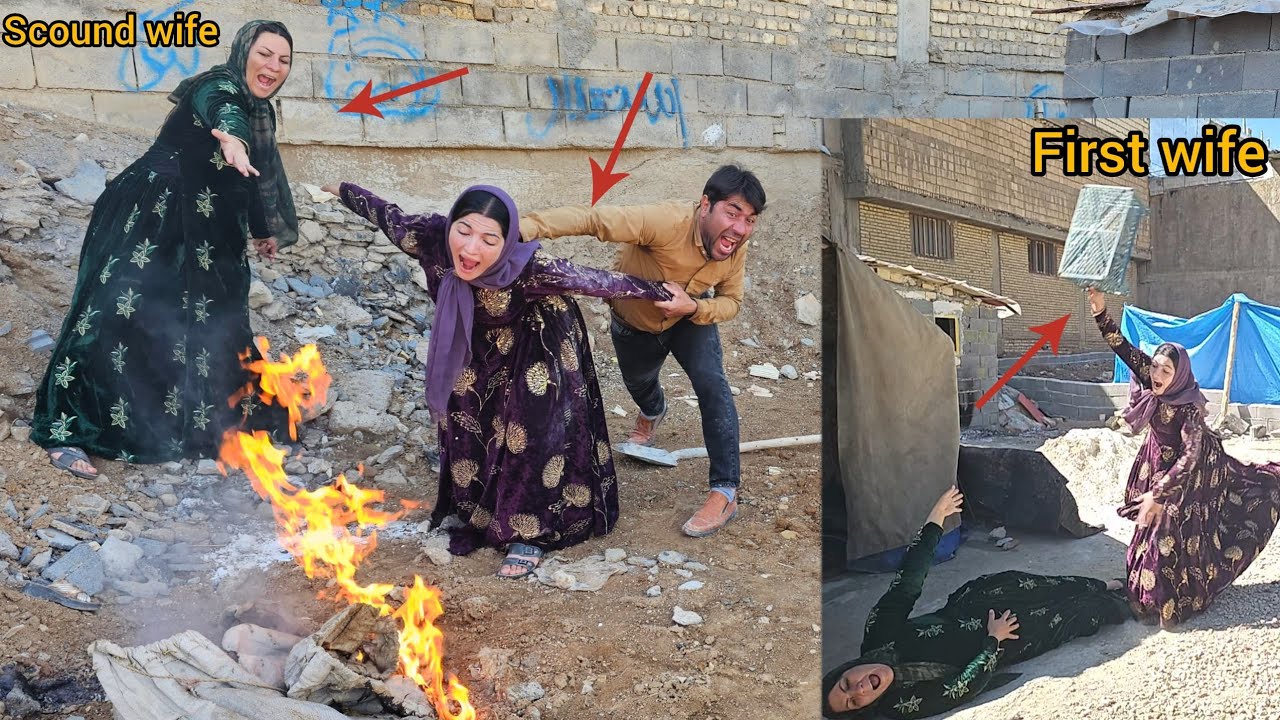 A life full of tension: The first wife's jealousy of the pregnant second wife