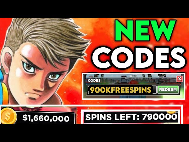 Untitled Boxing Game Codes for Freedom Update in December 2023: Free Spins!  - Try Hard Guides