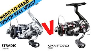 REEL SHOOTOUT: Unboxing & Comparing Shimano's Vanford & Stradic 1000-size Spinning Reels