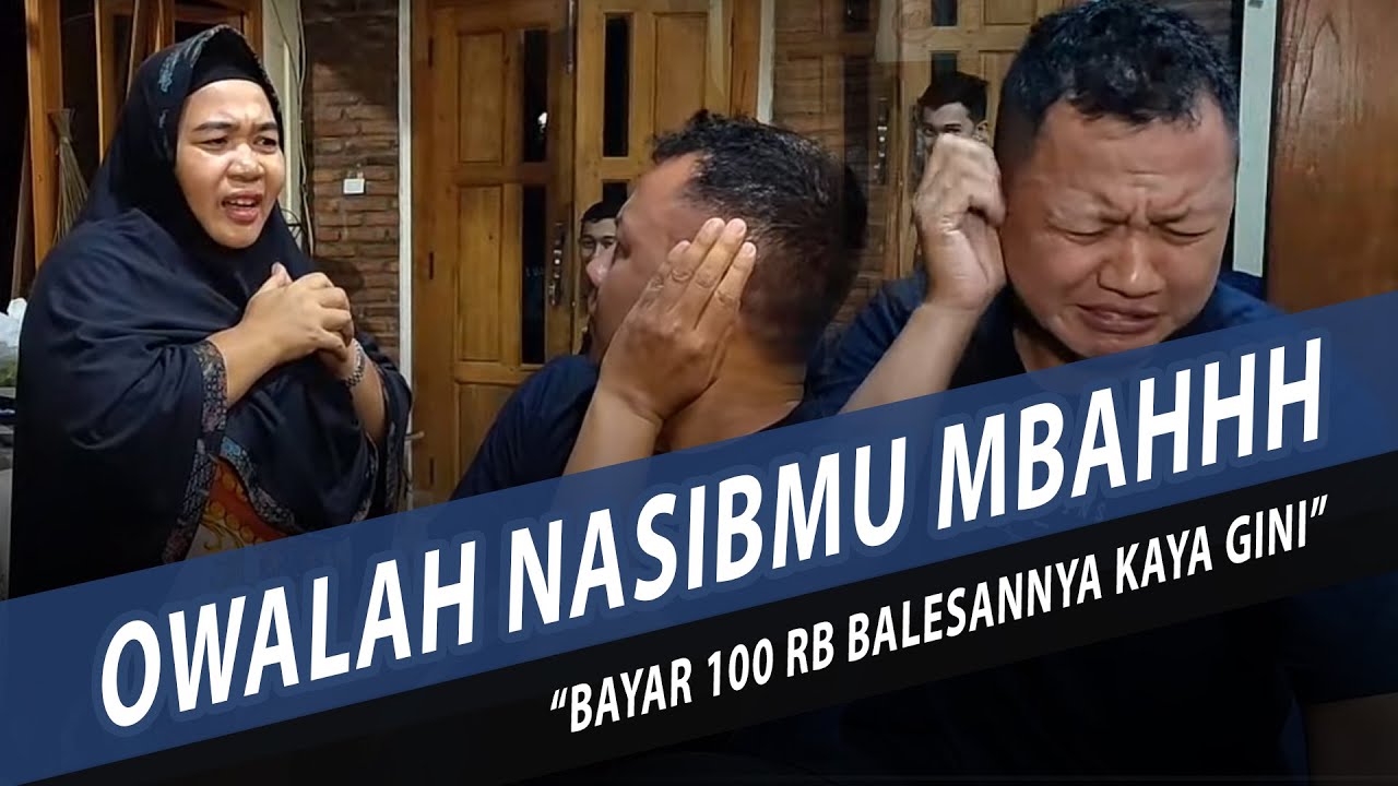 DIBAYAR 100 RIBU BUAT NYANT3T