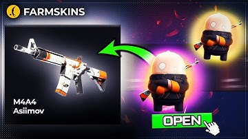 I TOOK ASIMOV SET AWP M4A4 Farmskins Promo Code 2025 | Farmskins Case Opening