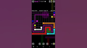 How To Solve Flow Free Purple Pack Level 7 11x11 Hard Board Walk Through Solution Walkthrough