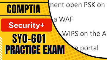 CompTIA Security+ SY0-601 part6 practice exam