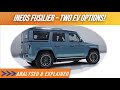 INEOS Fusilier - two new electric 4x4 options for offroaders