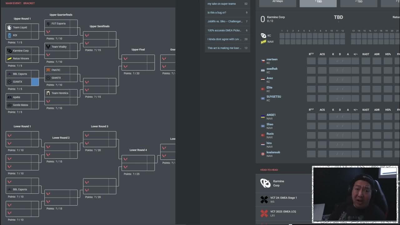 VCT EMEA 2025 Vansilli's Kick Off Preds YouTube