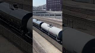 UP grain train passing through KCM