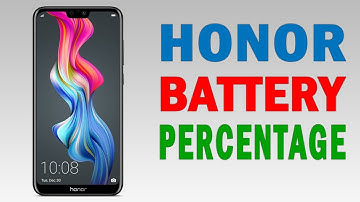 How to Enable Battery Percentage on Honor │EMUI 8.2│DROID GEN