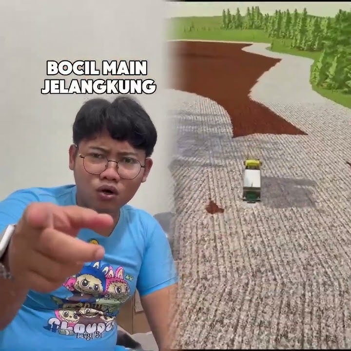 MAIN JELANGKUNG PART 1 #funny #foryou #humor #viralvideo
