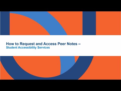 Request Peer Notes