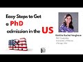 PhD in The US : Easy steps to get a PhD admission in the US